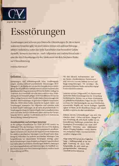 Vorschauseite 1: Essstörungen
