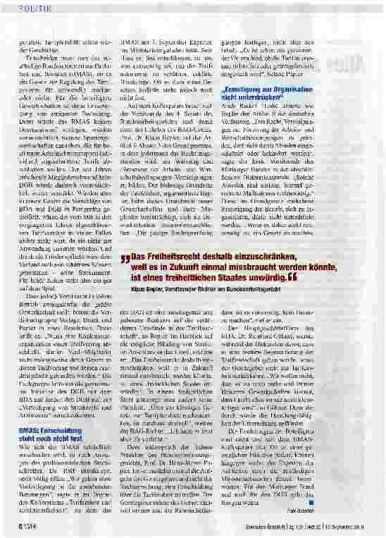 Vorschauseite 2: Alles auf Anfang