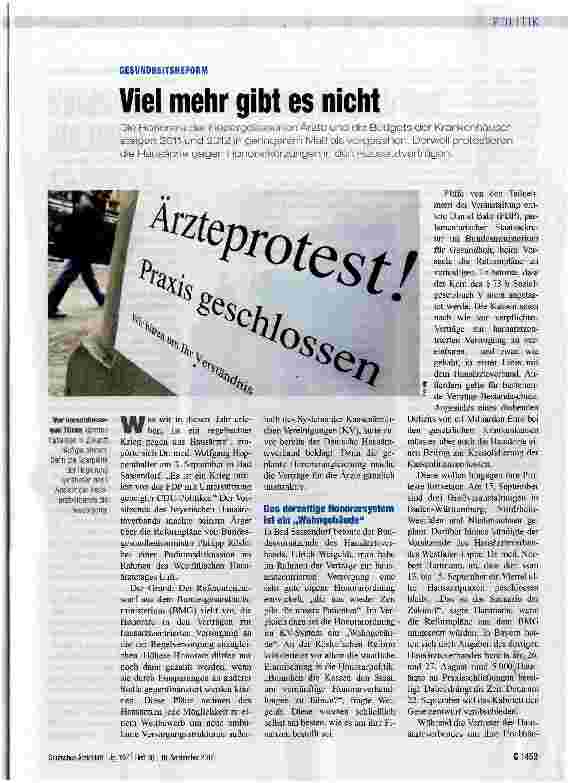 Vorschauseite 1: Viel mehr gibt es nicht
