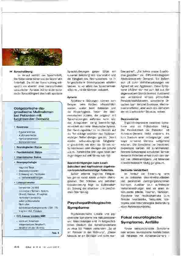 Vorschauseite 4: M. Alzheimer