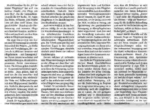 Vorschauseite 2: Gemeinsam gegen den Ärztemangel