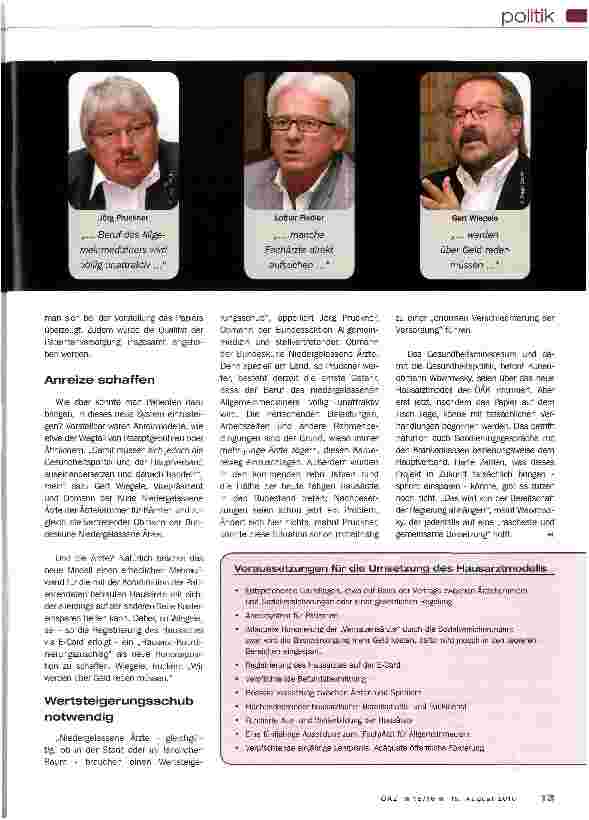 Vorschauseite 2: Die Zukunft: Hausarzt(TM)