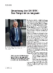 Vorschauseite 1: Umsetzung der UN-BRK: Das Tempo ist zu langsam.