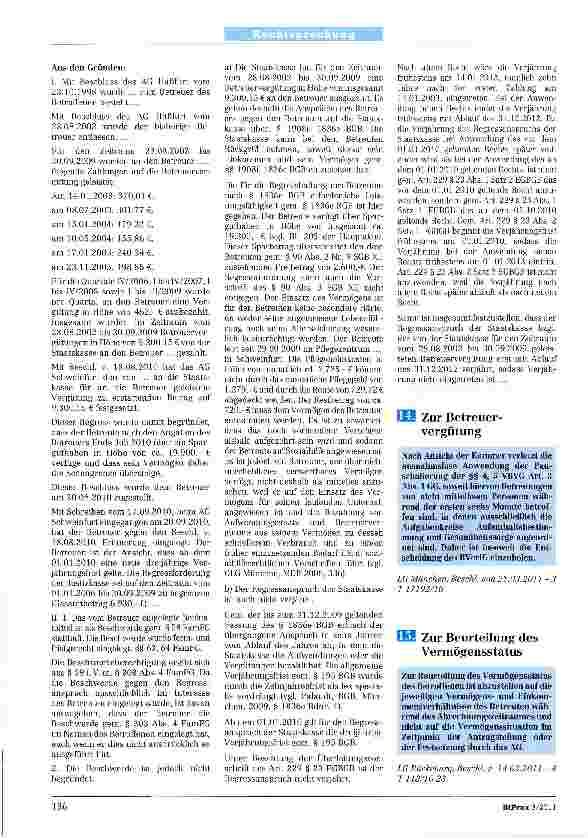 Vorschauseite 2: Nochmals zur Verjährung von Regressansprüchen
