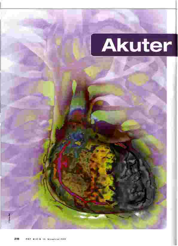 Vorschauseite 1: Akuter Myokardinfarkt