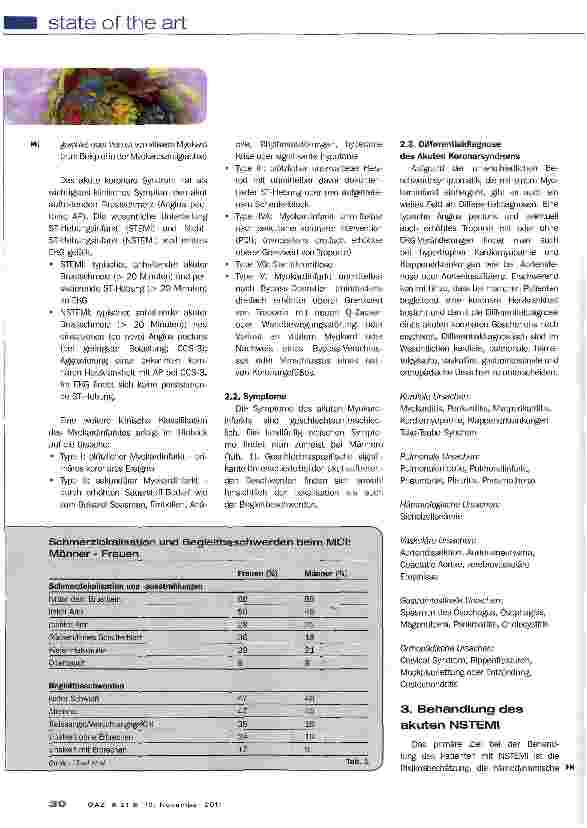 Vorschauseite 3: Akuter Myokardinfarkt