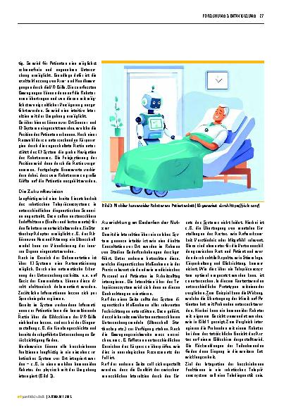 Vorschauseite 3: Versorgung mit einem robotischen Telepräsenzsystem