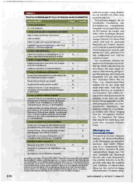 Vorschauseite 3: INTERESSENKONFLIKTE IN DER MEDIZIN 1 Mit Transparenz Vertrauen stärken
