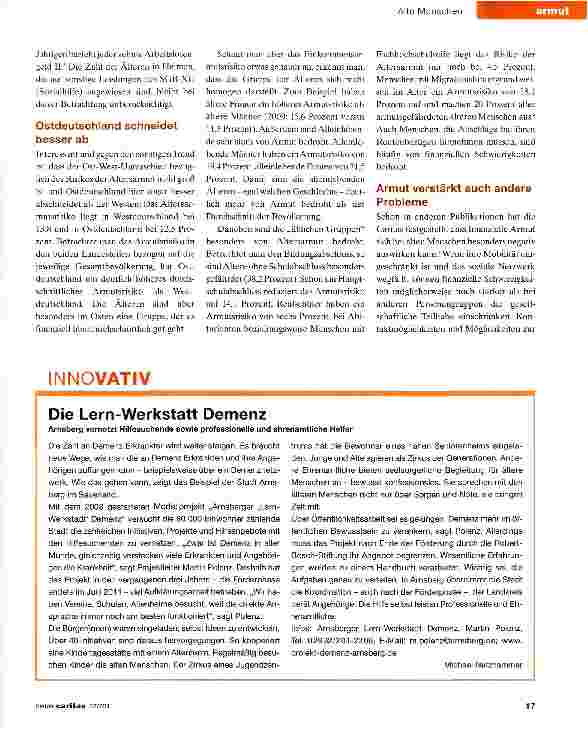 Vorschauseite 2: Ist Altersarmut in Zukunft ein Problem?