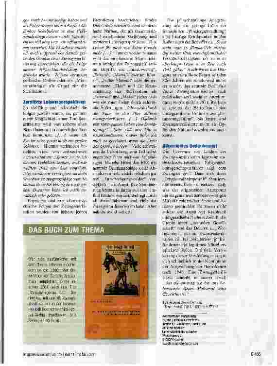 Vorschauseite 3: „Trag ich bis ans Lebensende dieses Mahnmal, eine Gezeichnete