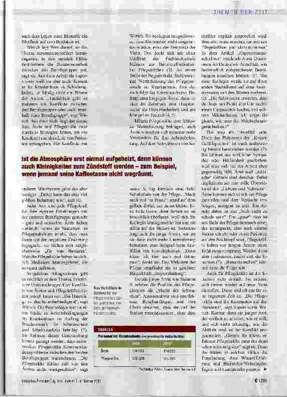 Vorschauseite 2: Ein chronischer Konflikt