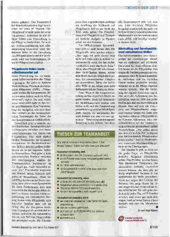 Vorschauseite 4: Ein chronischer Konflikt
