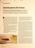 Vorschauseite 1: Eintrittspforte für Keime