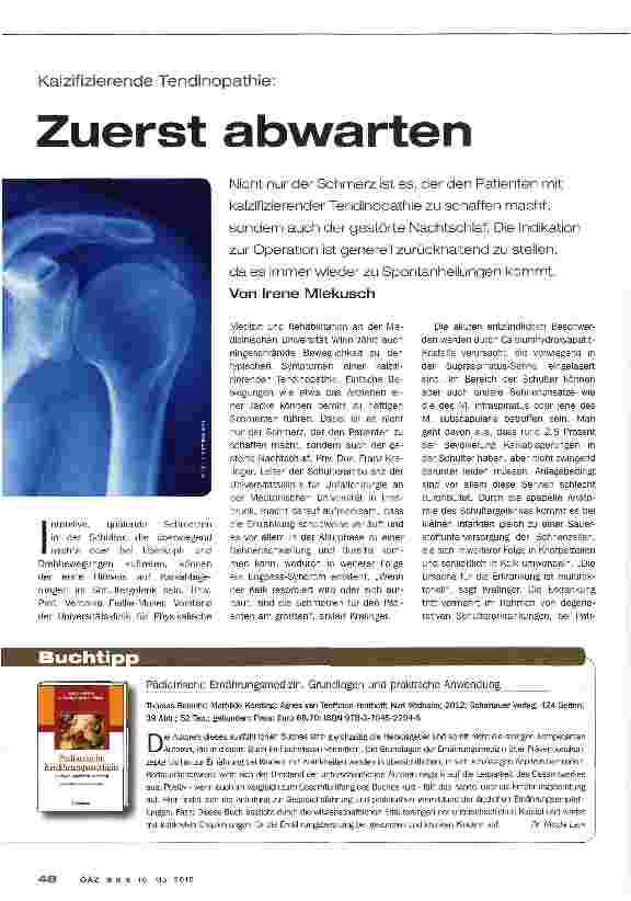 Vorschauseite 1: Zuerst abwarten