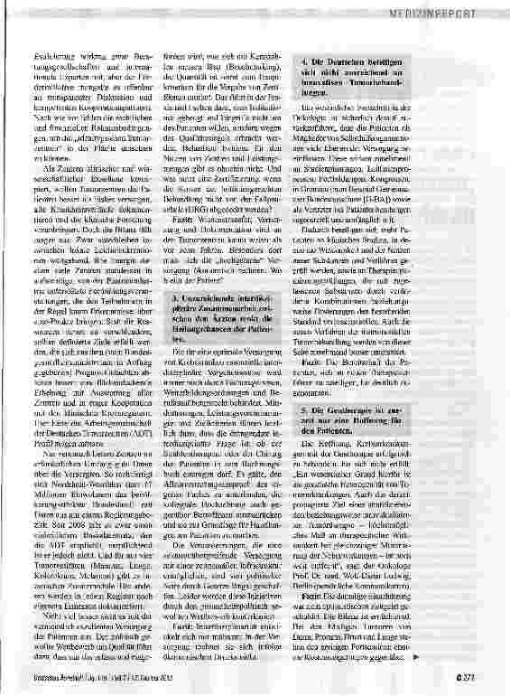 Vorschauseite 2: Wurden Chancen vertan?
