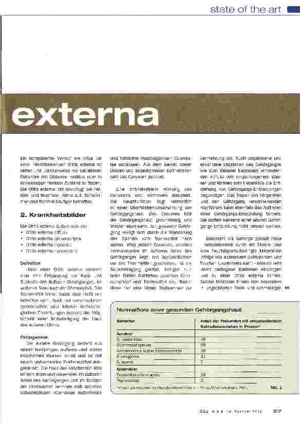 Vorschauseite 2: Otitis externa