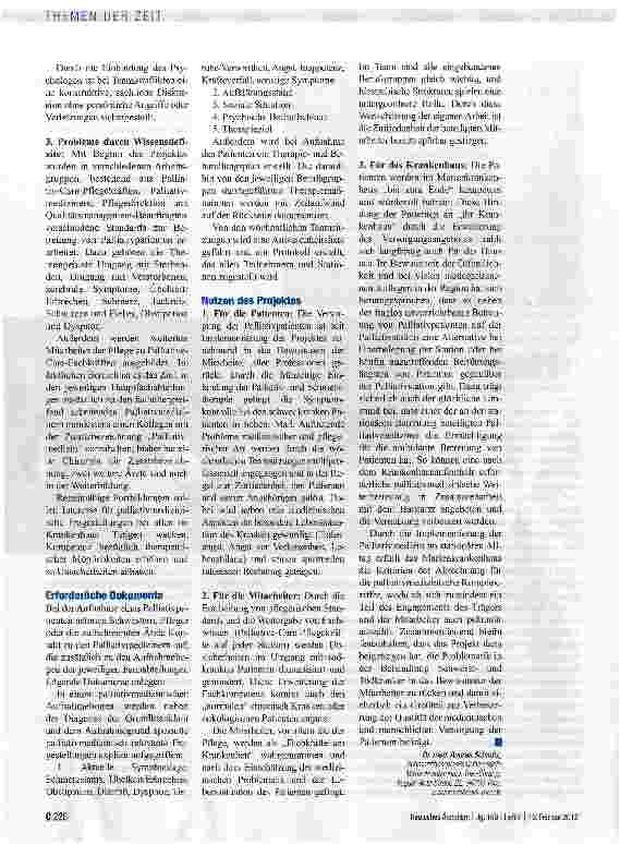 Vorschauseite 3: Würdevolle Betreuung