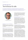 Vorschauseite 1: OP-Management Termintreue für alle