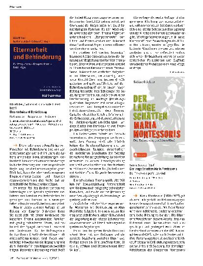 Vorschauseite 2: "Dossier" und "andererseits" – zwei Redaktionen gemeinsam zum Thema Arbeit