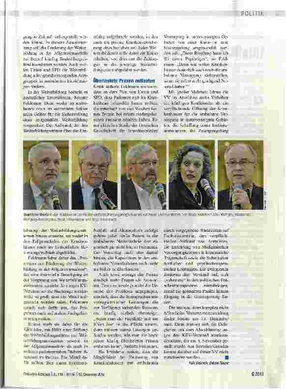 Vorschauseite 3: Die Differenzen bestehen fort