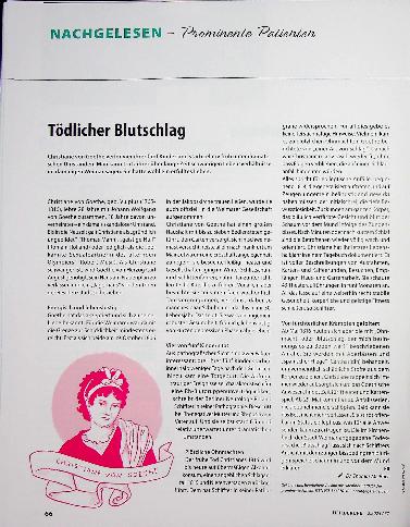 Vorschauseite 1: Tödlicher Blutschlag