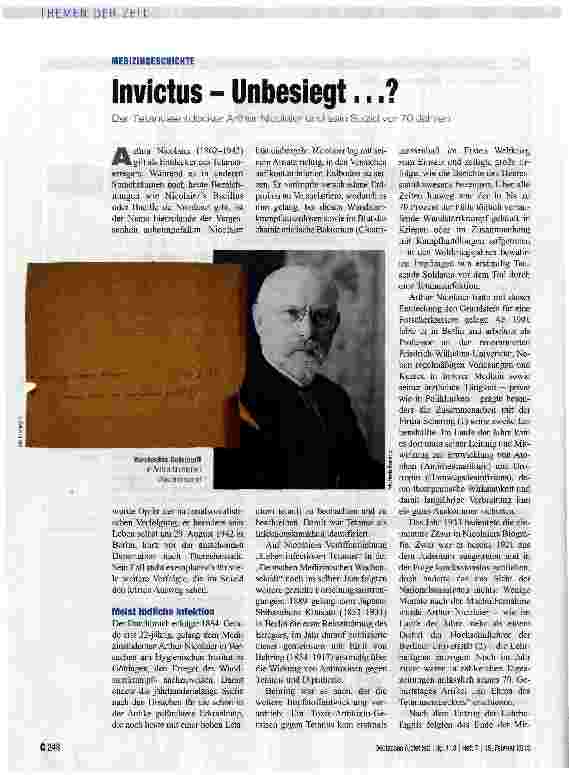 Vorschauseite 1: Invictus - Unbesiegt. .. ?
