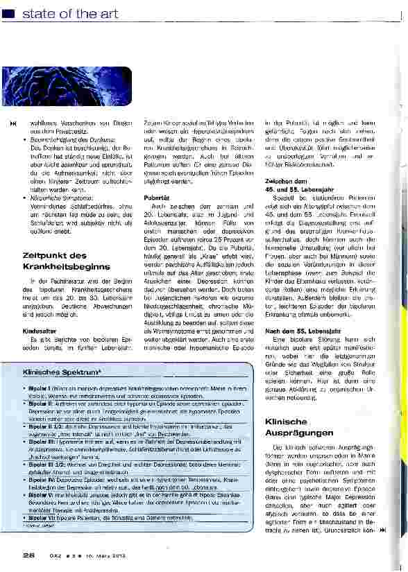 Vorschauseite 3: Management der Bipolaren Störungen
