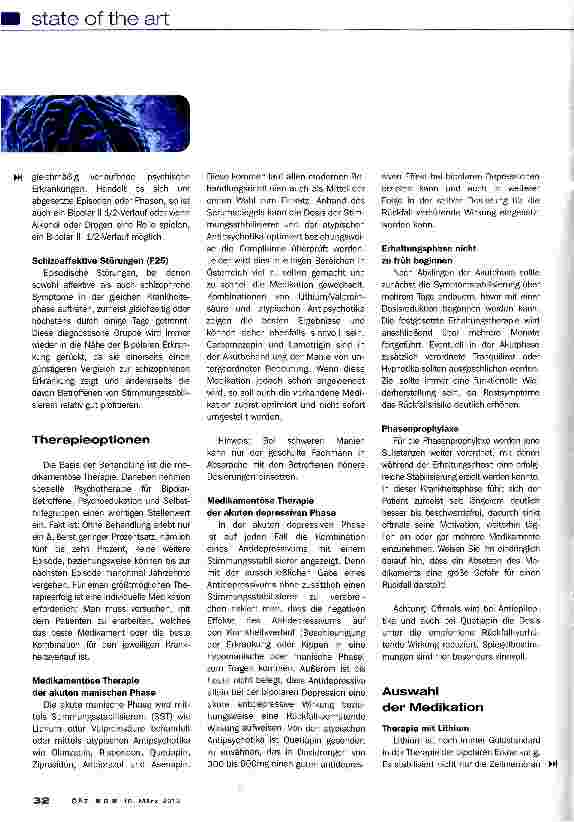 Vorschauseite 6: Management der Bipolaren Störungen