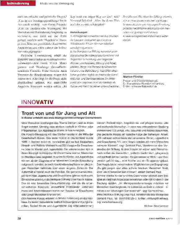 Vorschauseite 3: Gesundheit für alle!?