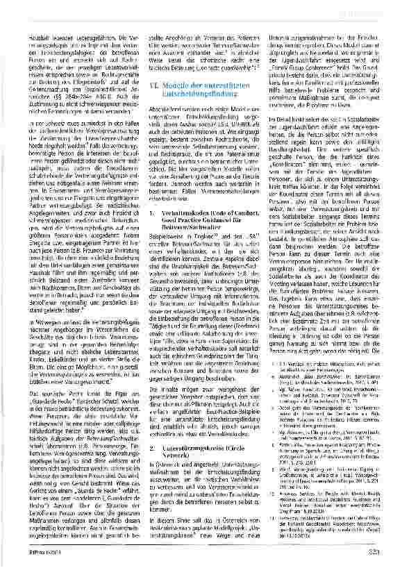 Vorschauseite 2: Stand und Perspektiven des Erwachsenenschutzes in rechtsvergleichender Sicht - Teil 2