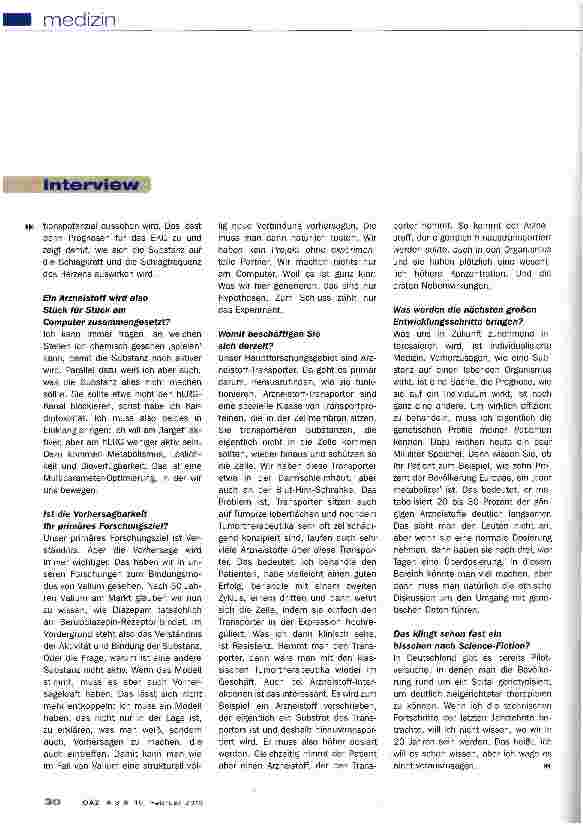 Vorschauseite 2: Computer als Arzneistoffentwickler