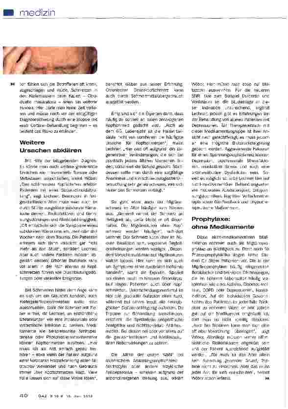 Vorschauseite 2: Ursache: altersbedingte Erkrankungen