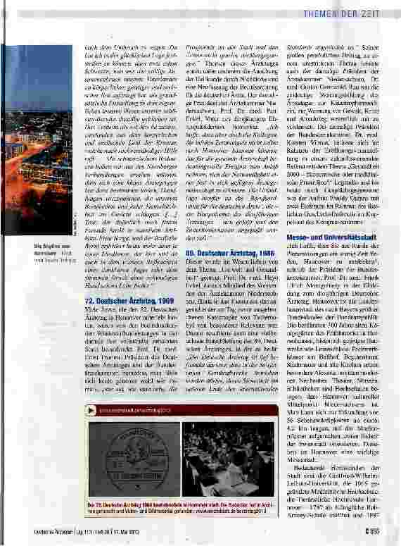 Vorschauseite 2: „Das Arztsein als solches ist zeitlos