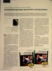 Vorschauseite 1: Arbeitsbedingungen beurteilen und gestalten
