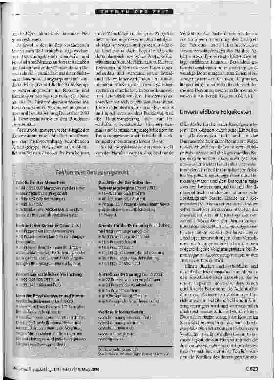 Vorschauseite 2: Gravierende Einbußen für Behinderte