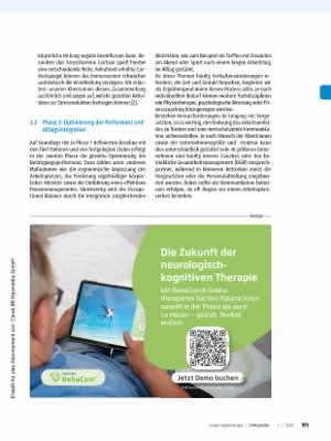Vorschauseite 5: SOS - Selbstwirksam ohne Schmerz - Ein nachhaltiges Konzept bei arbeitsbedingten Überlastungssyndromen