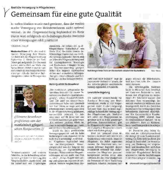 Vorschauseite 1: Gemeinsam für eine gute Qualität