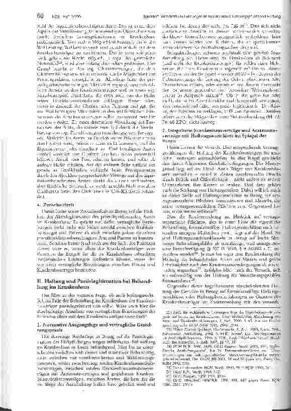 Vorschauseite 4: Wahlärztliche Leistungen im Krankenhaus Leistungspflicht und Haftung