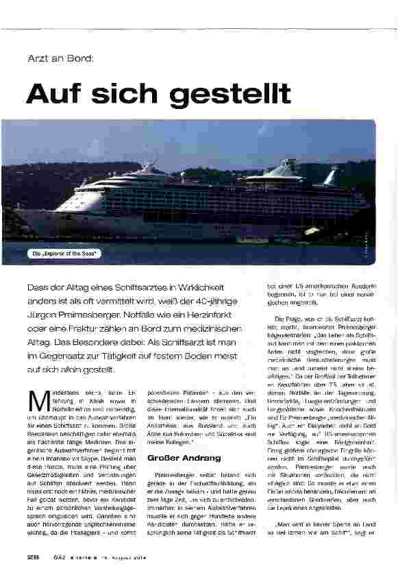 Vorschauseite 1: Auf sich gestellt