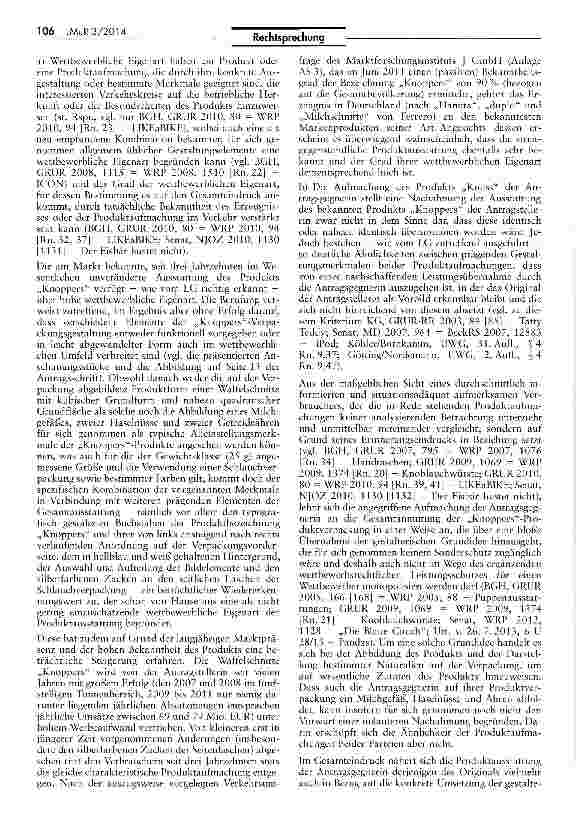 Vorschauseite 6: Werbeund Vertriebsverbot für ein das Extrakt der Kudzuwurzel enthaltenes Nahrungs-ergänzungsmittel