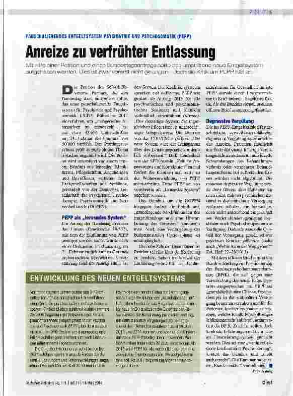 Vorschauseite 1: Anreize zu verfrühter Entlassung