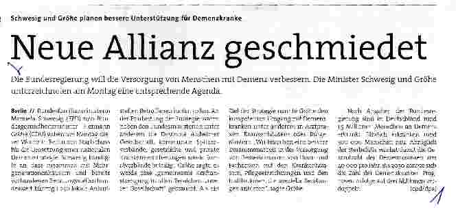 Vorschauseite 1: Neue Allianz geschmiedet