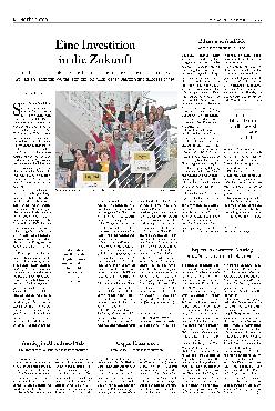 Vorschauseite 1: Eine Investition in die Zukunft