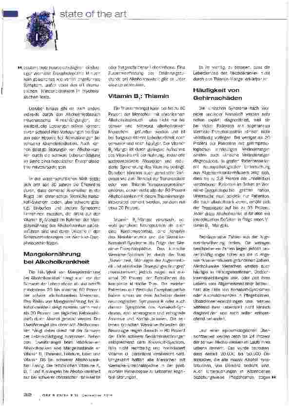 Vorschauseite 3: Alkoholkrankheit und Demenz