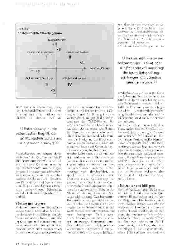 Vorschauseite 2: Lohnt sich «Advanced Nursing Practice»?
