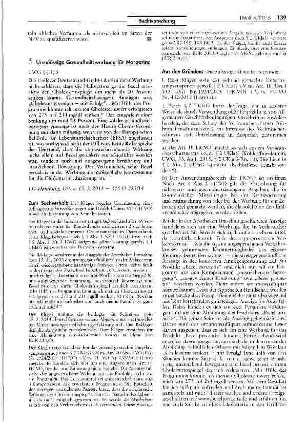 Vorschauseite 3: Neuartiges Lebensmittel im Sinne der Novel-Food-Verordnung durch AcetylierungEGV 258/97 Art. 1 Abs. 2 Buchst, c, Art. 1 Abs. 2 Buchst,