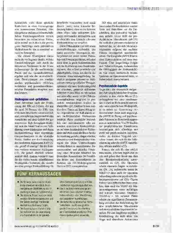 Vorschauseite 2: Vom Umgang mit dem Krankheitsrisiko