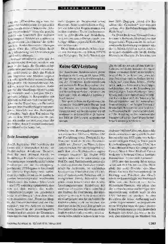 Vorschauseite 2: KrebsforschungScheitern eines innovativen AnsatzesManfred von Ardenne und die Krebs-Mehrschritt-Therapie