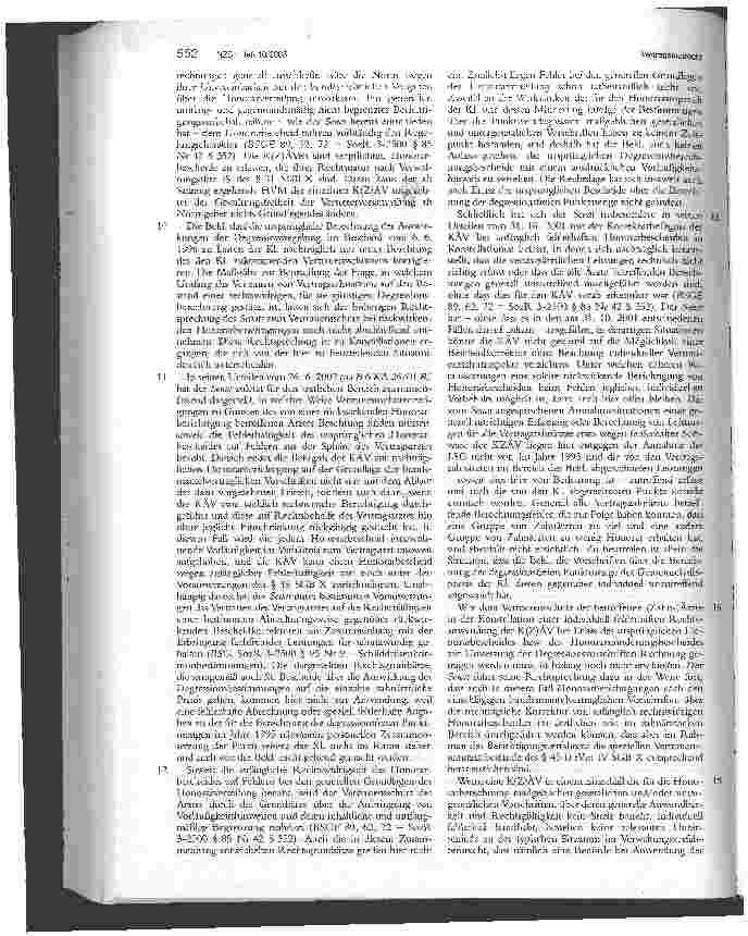 Vorschauseite 4: VertragsarztrechtHonorarberichtigungsverfahren - rückwirkende Korrektur