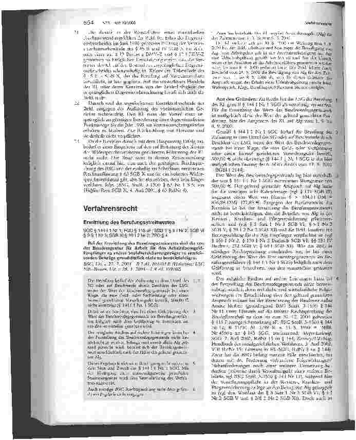 Vorschauseite 6: VertragsarztrechtHonorarberichtigungsverfahren - rückwirkende Korrektur